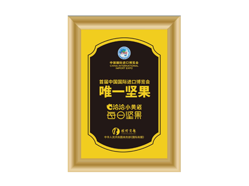 首屆中國國際進(jìn)口博覽會(huì)唯一堅(jiān)果