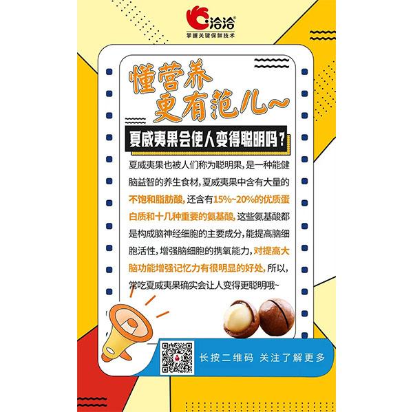 夏威夷果會使人變得聰明嗎？