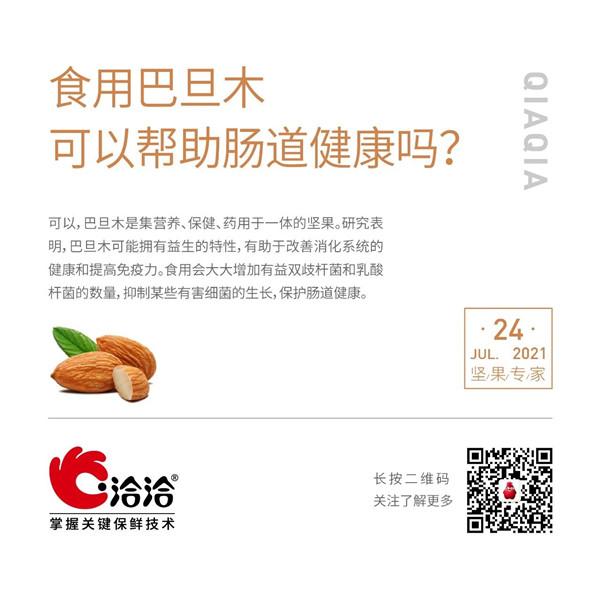 堅(jiān)果功效小科普 | 食用巴旦木可以幫助腸道健康嗎？
